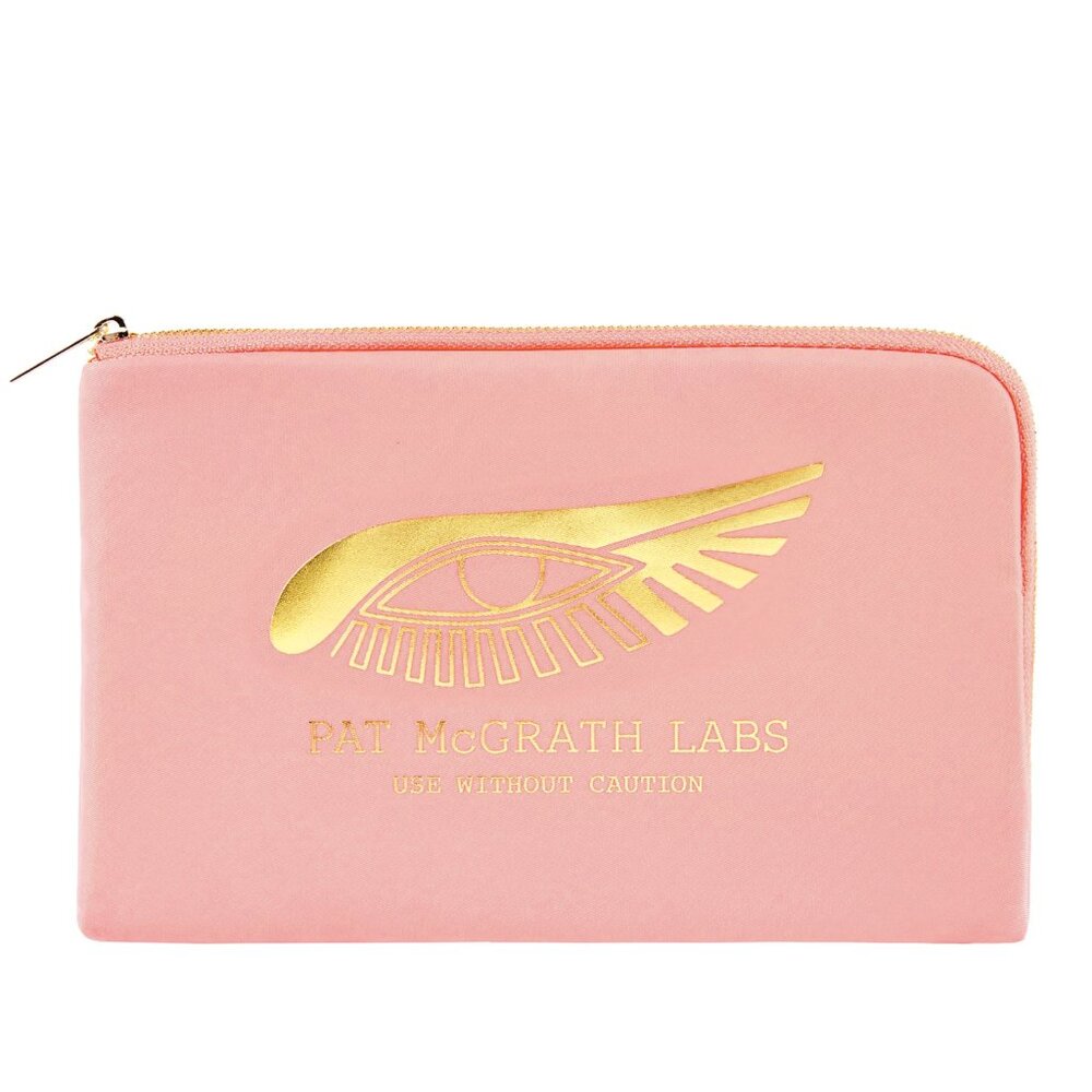 PAT McGRATH Orange Cosmetic Makeup Bag
